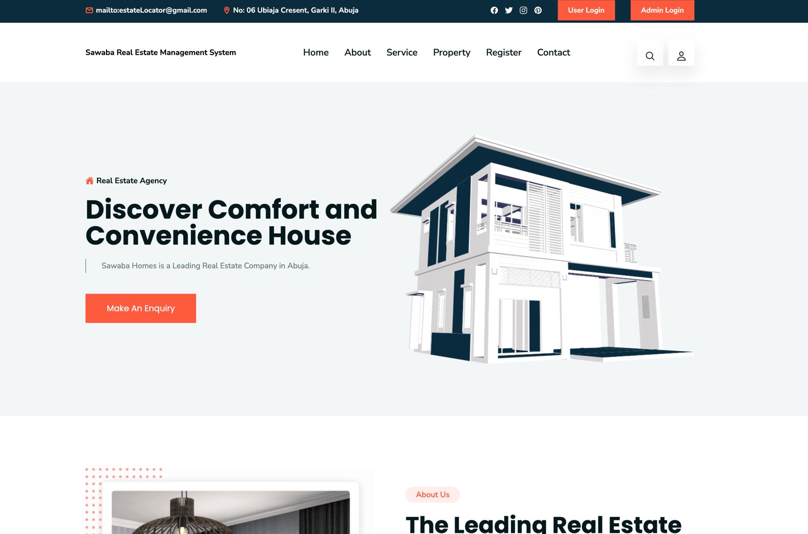 Online Real Estate Agent Locator